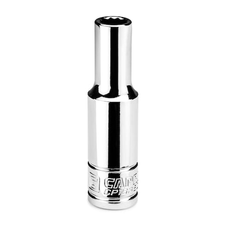 Capri Tools 3/8 in Drive 8 mm 12-Point Metric Deep Socket CP16360